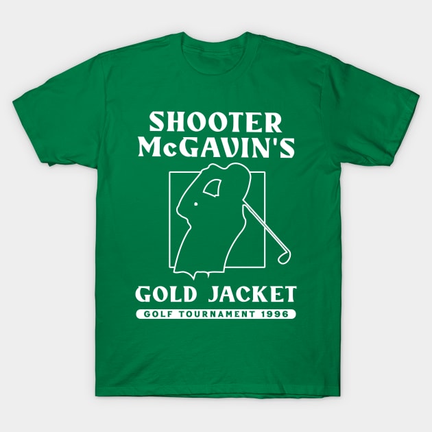 Shooter McGavin /\/\/ Gold Jacket 1996 T-Shirt by Trendsdk